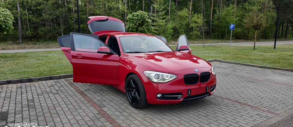 BMW Seria 1 cena 43900 przebieg: 188000, rok produkcji 2014 z Wyszków małe 67